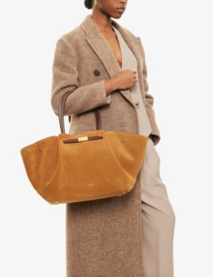 The New York suede tote bag