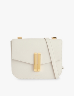 Demellier Womens Off White The Vancouver Leather Cross-body Bag