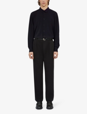 THE KOOPLES: Classic-collar regular-fit woven shirt
