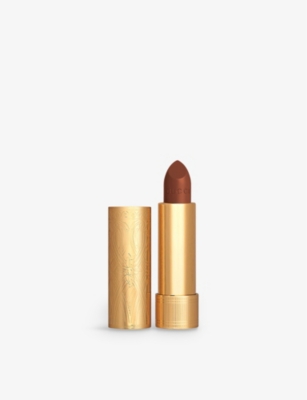 Shop Gucci 122 Eliza Ginger Rouge À Lèvres Satin Lipstick 3.5g