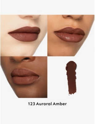 Shop Gucci 123 Auroral Amber Rouge À Lèvres Satin Lipstick 3.5g