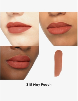 Shop Gucci 315 May Peach Rouge À Lèvres Liquide Matte Lipstick 6.5ml