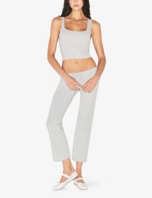 SKIMS: Ribbed Scoop-Neck Pack of Three Cotton-Jersey Tank Tops