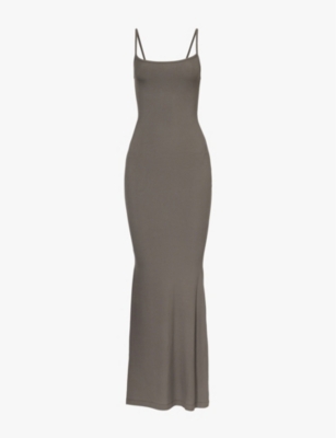 SKIMS: Soft Lounge sleeveless slim-fit stretch-woven maxi dress