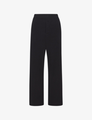 SKIMS: Boyfriend relaxed-fit stretch-woven trousers