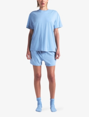 SKIMS: Boyfriend Oversized Jersey Lounge T-Shirt