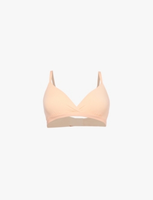 SKIMS: Fits Everybody cross-over stretch-woven bralette