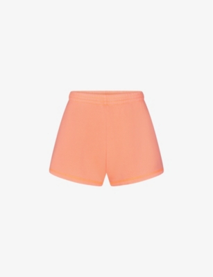 SKIMS: Light French Terry relaxed-fit cotton-blend shorts