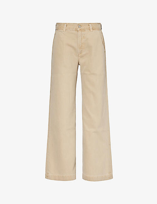 CITIZENS OF HUMANITY: Beverly mid-rise wide-leg woven jeans