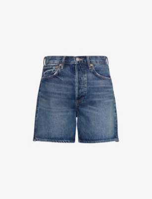 Shop Citizens Of Humanity Women's Bambi (md Indigo) Marlow High-rise Recycled-denim Shorts