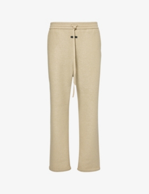 Shop Fear Of God Men's Dune Forum Brand-patch Straight-leg Regular-fit Wool Trousers