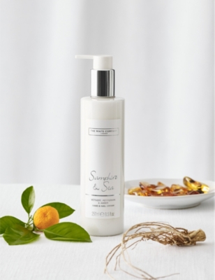 THE WHITE COMPANY: Samphire and Sea scented nail and hand cream 250ml