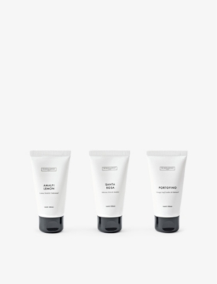 THE WHITE COMPANY: The Edit Collection hand cream set of three 3 x 30ml