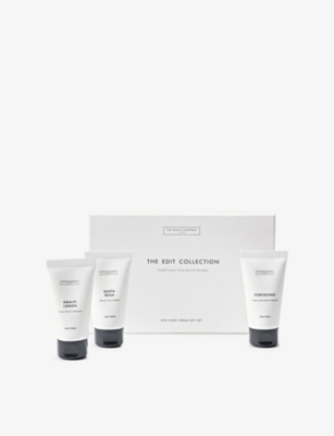THE WHITE COMPANY: The Edit Collection hand cream set of three 3 x 30ml
