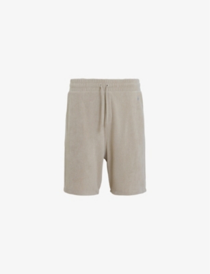ALLSAINTS: Felix logo-embroidered relaxed-fit recycled-polyester shorts