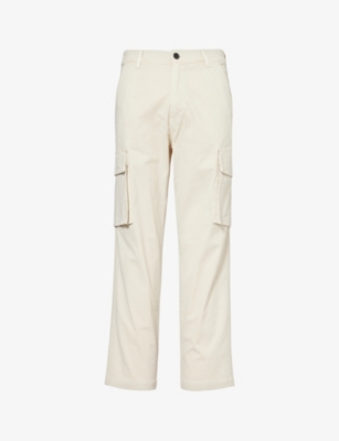 CITIZENS OF HUMANITY: Dillon patch-pocket straight-leg mid-rise stretch-cotton trousers