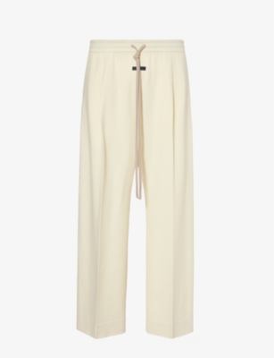 FEAR OF GOD: Drawstring-waist wide-leg relaxed-fit wool trousers