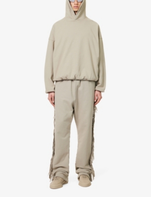 Fear Of God Long-sleeve Cotton Hoodie In Paris Sky