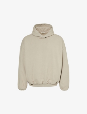 Fear Of God Mens Paris Sky Brand-patch Relaxed-fit Cotton-jersey Hoody