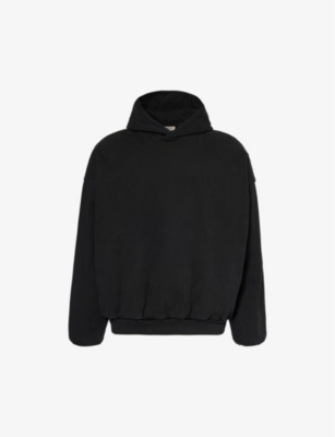 FEAR OF GOD: Brand-patch relaxed-fit cotton-jersey hoody