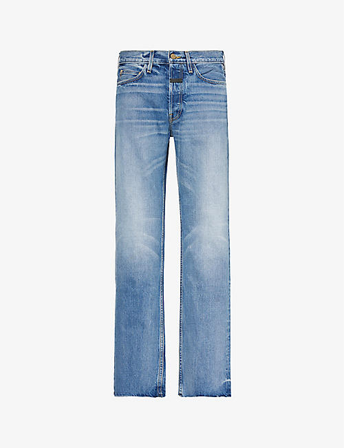 FEAR OF GOD: 8th Collection regular-fit straight-leg jeans