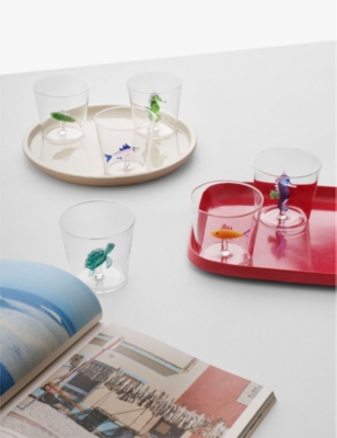 Ichendorf Marine Garden Turtle Glass Tumbler 8cm
