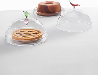 Ichendorf Vegetables Chili Pepper Borosilicate-glass Dome Dish