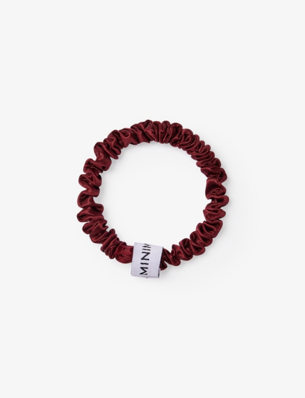 The HYA large mulberry-silk scrunchie pack of three