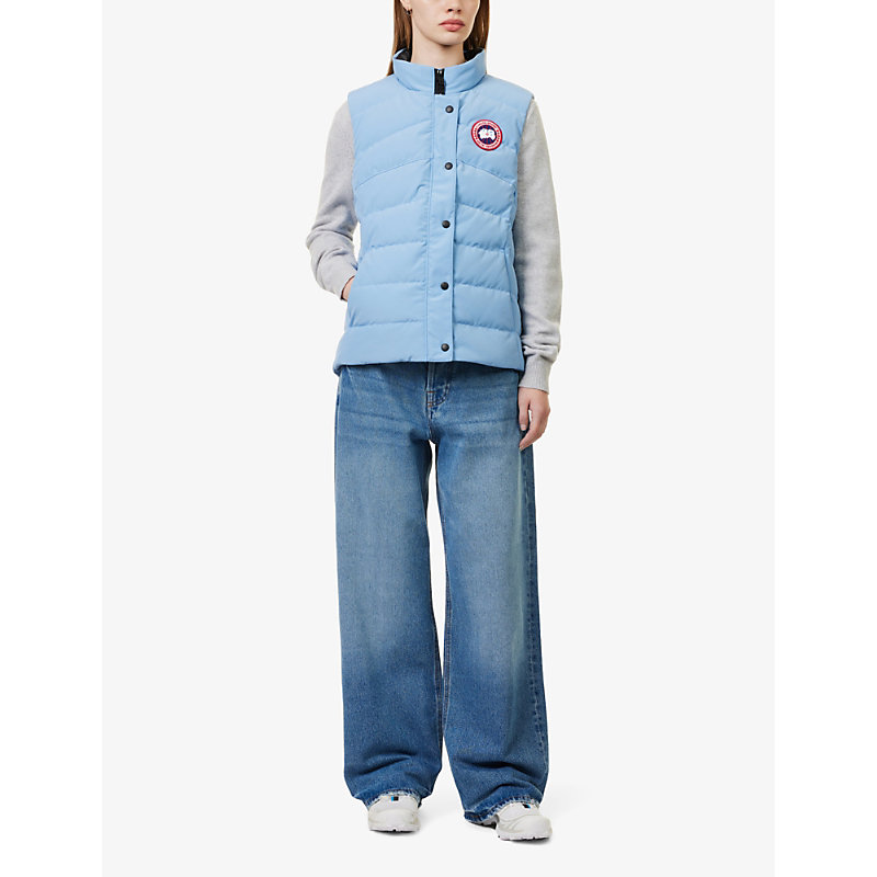 Shop Canada Goose Women's Daydream Freestyle Brand-patch Shell-down Gilet