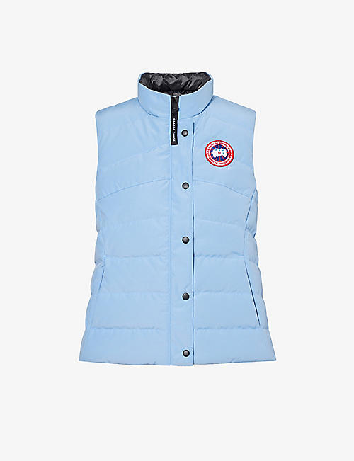 CANADA GOOSE: Freestyle brand-patch shell-down gilet