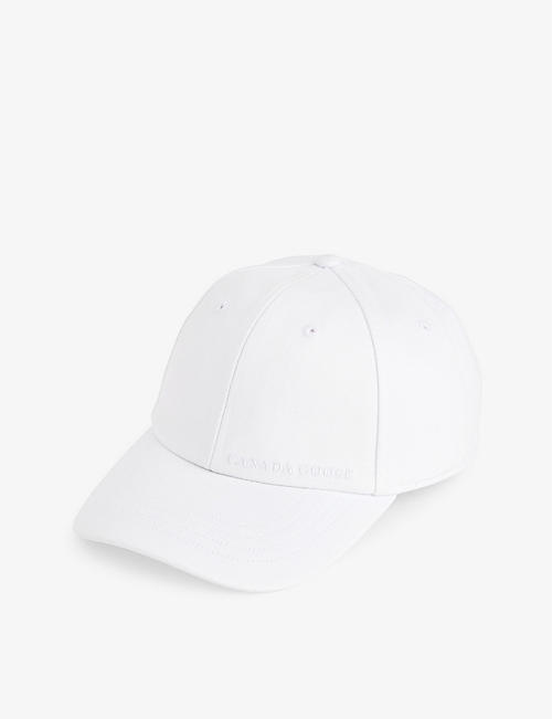 CANADA GOOSE: Weekend logo-embroidered stretch-cotton baseball cap