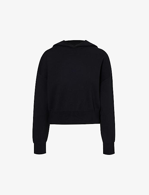 CANADA GOOSE: Holton brand-patch wool-blend knitted jumper