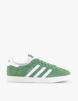 ADIDAS: Gazelle low-top suede trainers