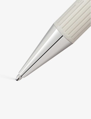 MONTBLANC: Jane Austen Le Ballpoint 14ct gold-coated precious resin ballpoint pen