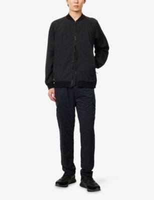 CANADA GOOSE: Faber brand-patch shell bomber jacket