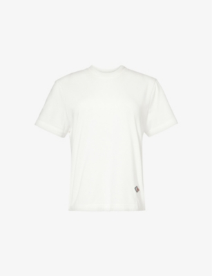 BOTTEGA VENETA: Brand-appliqué relaxed-fit cotton-jersey T-shirt