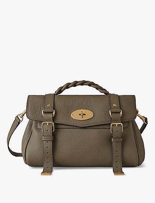MULBERRY: Alexa grained-leather tote bag