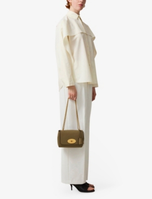 MULBERRY: Lily grained-leather shoulder bag