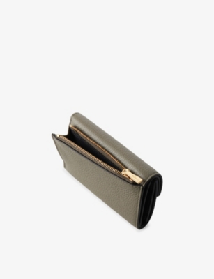 MULBERRY: Darley grained-leather wallet