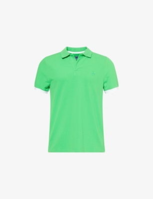 VILEBREQUIN: Palatin short-sleeved organic-cotton-piqué polo shirt