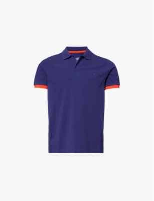 VILEBREQUIN: Palatin short-sleeved organic-cotton-piqué polo shirt