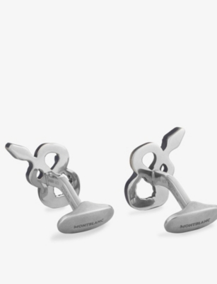 MONTBLANC: The Legend of Zodiac The Snake Sterling-Silver Cufflinks