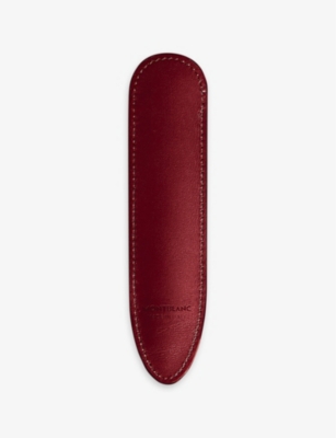 MONTBLANC: Meisterstück leather pen sleeve