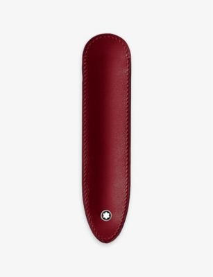 MONTBLANC: Meisterstück leather pen sleeve