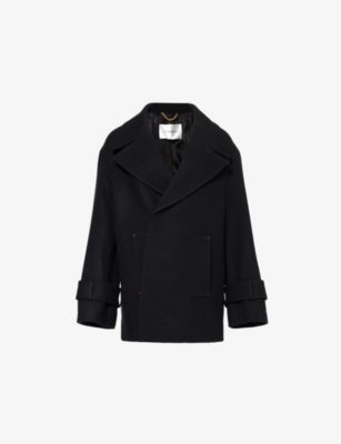 VICTORIA BECKHAM: Oversized merino wool-blend coat