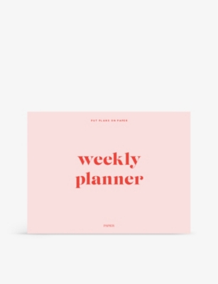 PAPIER: Joy Weekly paper desk planner 24.1cm x 17.7cm