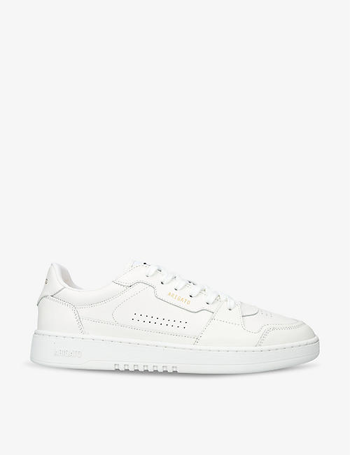 AXEL ARIGATO: Dice leather low-top trainers