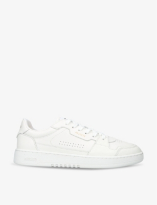 Shop Axel Arigato Dice Leather Low-top Trainers In White