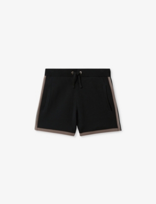 REISS: Heddon stripe knitted shorts 3-13 years