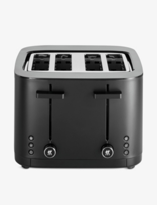 Zwilling J.a. Henckels Zwilling J.a Henckels Black Enfinigy Four-slot Steel Toaster 29cm In Blue